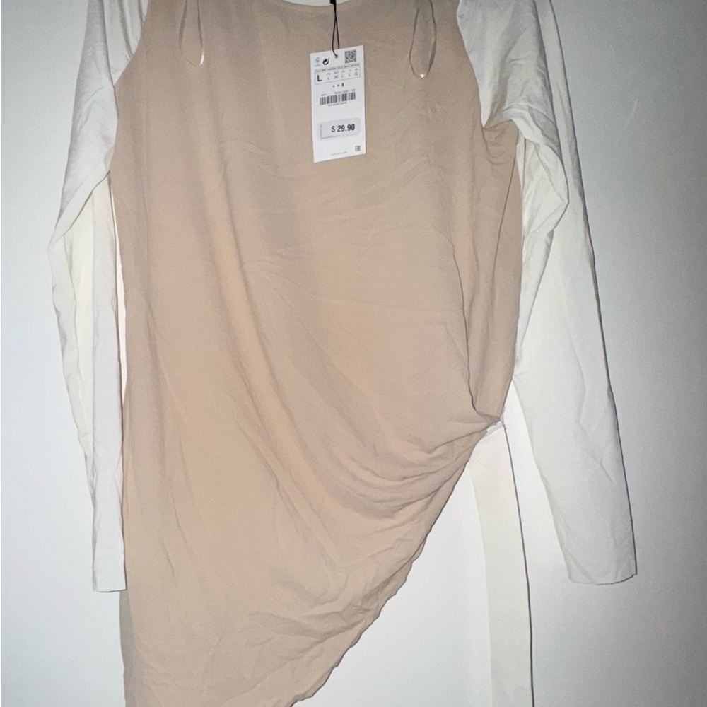 Two-Tone Long Sleeve shirt